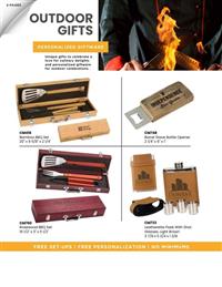 Branded Outdoor Gift Items BBQ and Drinkware