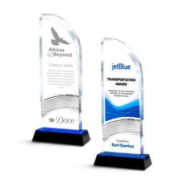 CD1280 - Diamond Swoop Acrylic Award