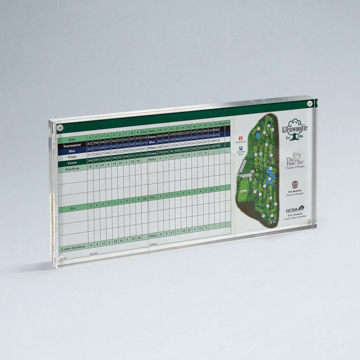 CD899B - Golf Score Card Entrapment