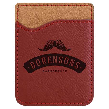 CM325RS - Leatherette Phone Wallet, Rose Red