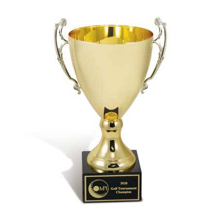 CM401BG - Metal Trophy Cup - Medium, Gold