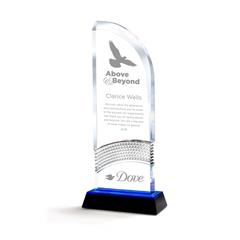 Diamond Swoop Acrylic Award