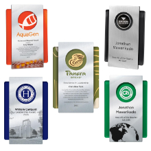 Layered Acrylic Plaque with Color Back and Circle Cutout Silver Plate