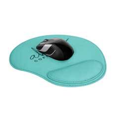 Leatherette Mouse Pad, Teal