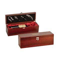 Rosewood Wine Presentation Box with Tools