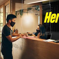 Extra Large Hanging Safety Barrier