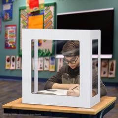 Coroplast 3 Window Panel Student Barrier WHILE SUPPLIES LAST