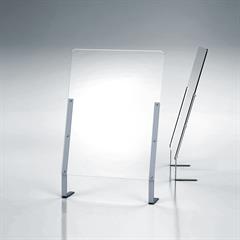 Slanted Powder Coated Steel Standing Bracket Barrier