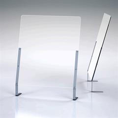 Slanted Powder Coated Steel Standing Bracket Barrier