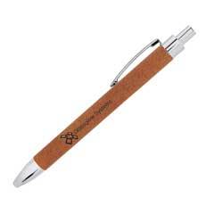 Leatherette Pen, Rawhide