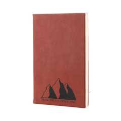 Leatherette Journal, Rustic Brown