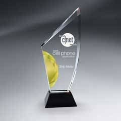 Vibrant Gemstone Award - Medium, Gold